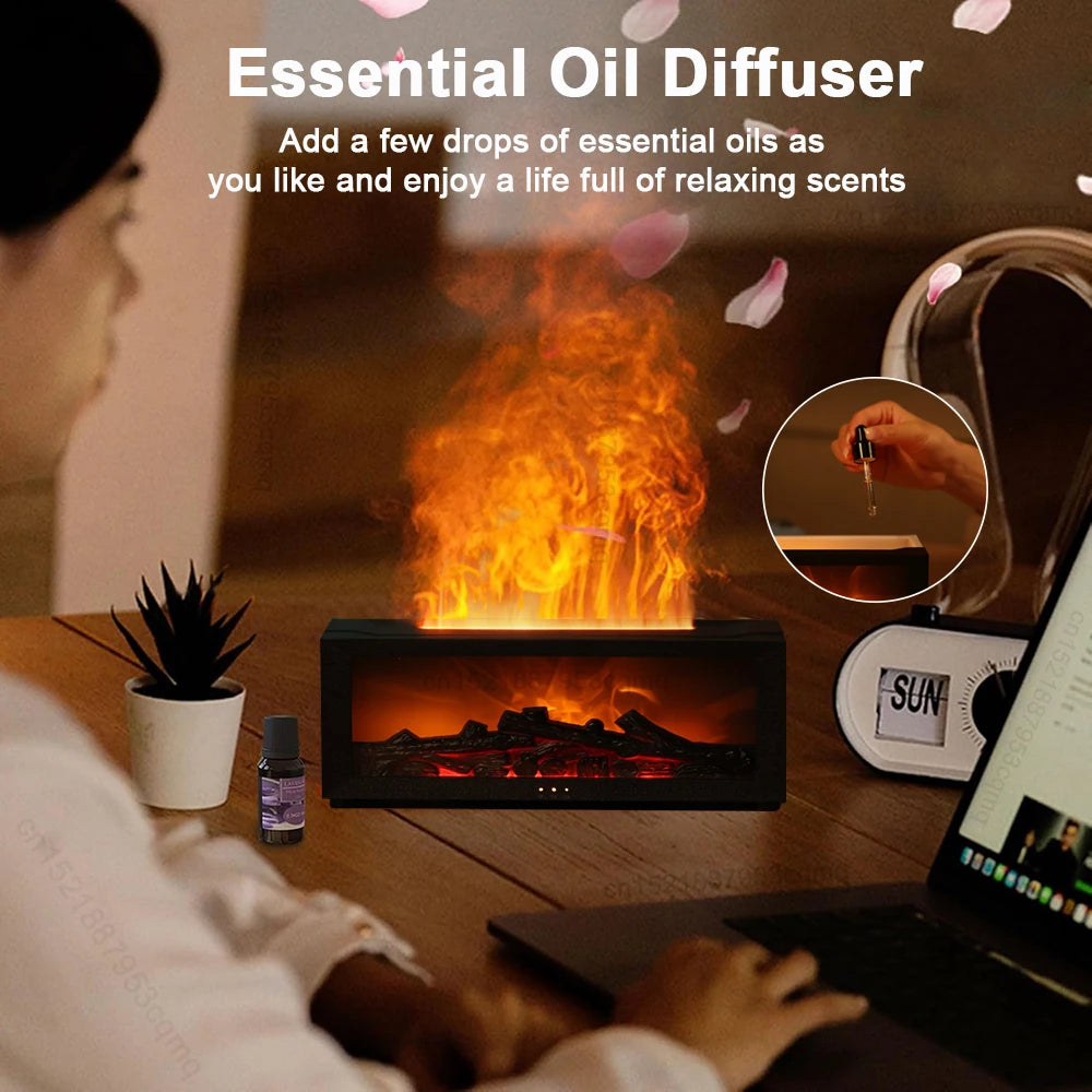 LumiFlame™ Aroma Diffuser & Humidifier