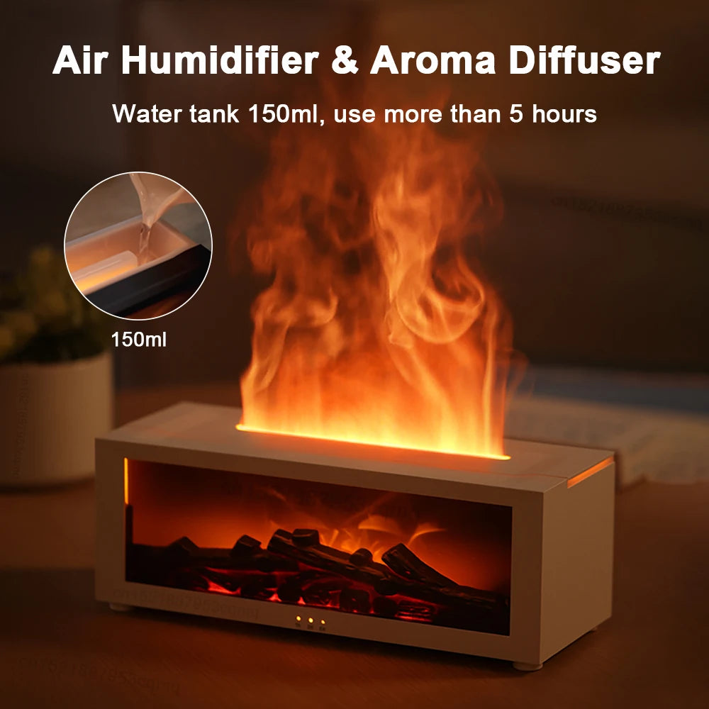 LumiFlame™ Aroma Diffuser & Humidifier