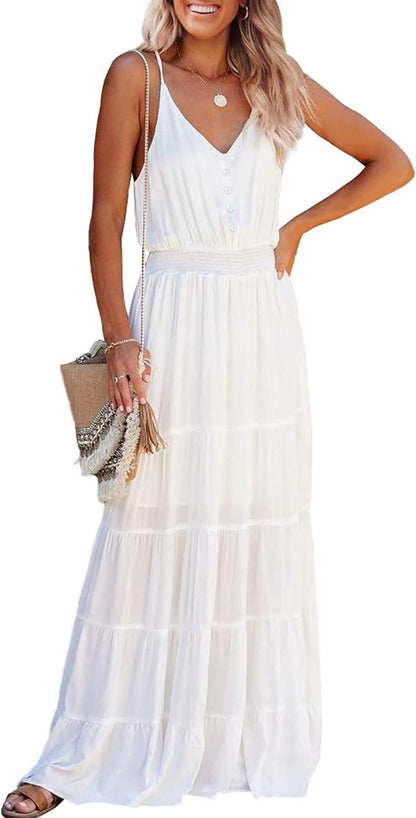 2025 Beach Bouncer: The Maxi Dress That Says "I’m Too Hot for Pants!"